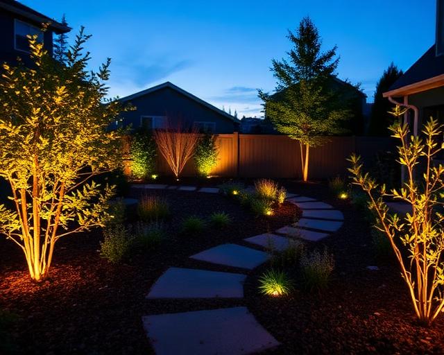 Landscape lighting Fort Worth